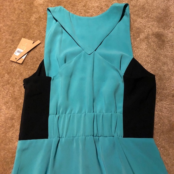 NWT Rachel Roy Teal & Black Dress Size 2. - Picture 4 of 4
